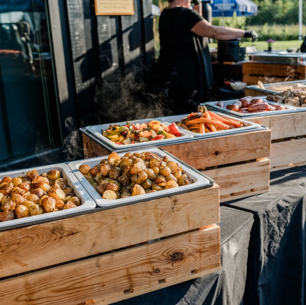 Restaurant isabella catering buffet cocina mobile
